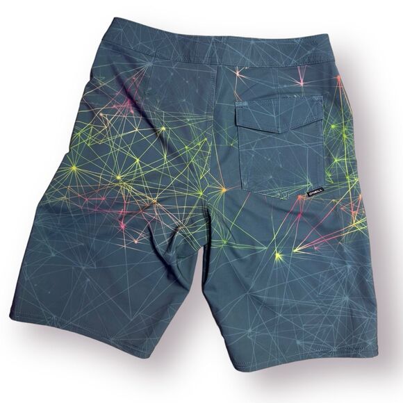 O'Neill Kids Hyperfreak Boardshorts Stretch 26”‎ Galaga Color Swimming - Picture 2 of 6
